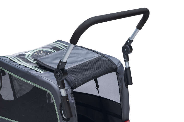 KARLIE Erweiterung Joggerfunktion Fahrradanhänger Go